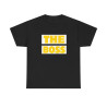T shirt "The Boss"  idée cadeau  Pour Homme Tee shirt