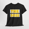 T shirt "The Boss"  idée cadeau  Pour Homme Tee shirt