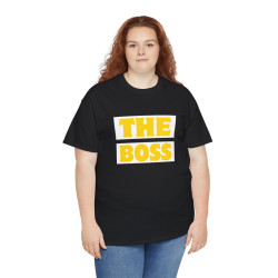 T shirt "The Boss"  idée cadeau  Pour Homme Tee shirt