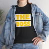 T shirt "The Boss"  idée cadeau  Pour Homme Tee shirt