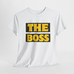 Tee Shirt "The Boss"  idée cadeau  Pour Homme T shirt