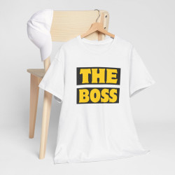 Tee Shirt "The Boss"  idée cadeau  Pour Homme T shirt