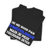 T shirt Humour "Je ne suis pas gynécologue mais je peux toujours jeter un oeil" - Pour Homme