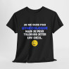 T shirt Humour "Je ne suis pas gynécologue mais je peux toujours jeter un oeil" - Pour Homme