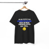 T shirt Humour "Je ne suis pas gynécologue mais je peux toujours jeter un oeil" - Pour Homme