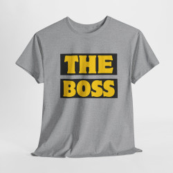 Tee Shirt "The Boss"  idée cadeau  Pour Homme T shirt