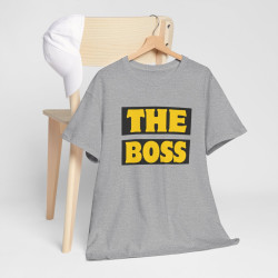 Tee Shirt "The Boss"  idée cadeau  Pour Homme T shirt