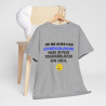 Tee Shirt Humour "Je ne suis pas gynécologue mais je peux toujours jeter un oeil" - Pour Homme