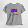 Tee Shirt Anniversaire "50 Ans, On Signe Tous" - Pour Homme et Femme