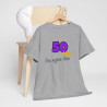 Tee Shirt Anniversaire "50 Ans, On Signe Tous" - Pour Homme et Femme