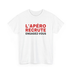 T Shirt Humour "L'Apéro...