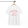 Tee Shirt Femme "Râleuse mais Heureuse" - Humour et Confort