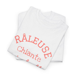 Tee Shirt Femme "Râleuse Chiante Mais Adorable" - Humour et Style