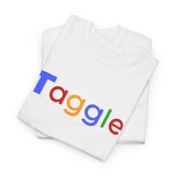 Tee Shirt "Taggle" Style Google - Pour Homme et Femme