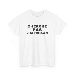Tee Shirt Humour "Cherche...