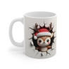 Mug de Noël avec Renne  Chapeau de Noël – Cadeau Festif pour Enfants et Adultes