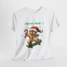 T Shirt Joyeux Noël avec Pain d'Épice en Skate – Pour Homme et Femme