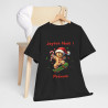 T Shirt Personnalisable Joyeux Noël avec Pain d'Épice en Skate – Pour Homme et Femme