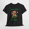 Tee Shirt Personnalisable Joyeux Noël avec Pain d'Épice en Skate – Pour Homme et Femme