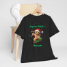 Tee Shirt Personnalisable Joyeux Noël avec Pain d'Épice en Skate – Pour Homme et Femme