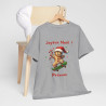 T Shirt Personnalisable Joyeux Noël avec Pain d'Épice en Skate – Pour Homme et Femme
