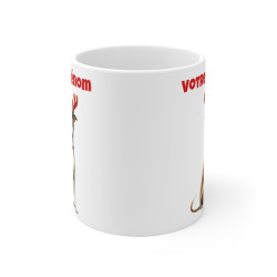 Mug Personnalisable de Noël avec Lévrier Chien – Idée cadeau pour enfant et Adulte