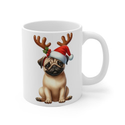 Mug de Noël avec Chien...