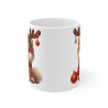 Mug  Chien Spitz Nain de Noël pour Enfant et Adulte – Design Festif