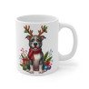 Mug American Pit Bull Terrier de Noël – Cadeau Festif pour Enfant et Adulte