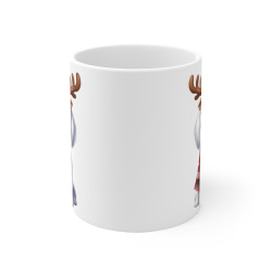 Mug Chien Bichon de Noël – Cadeau Festif pour Enfant et Adulte