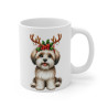 Mug  Chien Yorkshire Terrier de Noël – Cadeau Festif pour Enfant et Adulte