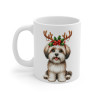 Mug  Chien Yorkshire Terrier de Noël – Cadeau Festif pour Enfant et Adulte