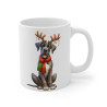 Mug  chien Dogue Allemand de Noël – Cadeau Festif pour Enfant et Adulte