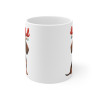 Mug Teckel de Noël – Tasse Festive en Céramique pour Enfant et Adulte