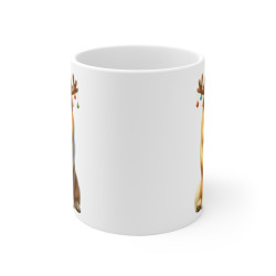 Mug Chien Chow-Chow de Noël – Tasse Festive en Céramique pour Enfant et Adulte