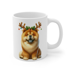 Mug Chien Chow-Chow de Noël...
