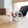 Mug Chien Chihuahua de Noël – Tasse Festive en Céramique pour Enfant et Adulte