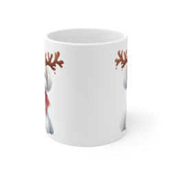 Mug Chien Bichon Frisé de Noël – Tasse Festive en Céramique pour Enfant et Adulte