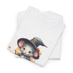 T-shirt Halloween Souris Sorcière – Pour Homme et Femme idée cadeau