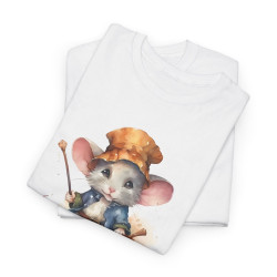 T-shirt Halloween  Souris Sorcière – Pour Homme et Femme