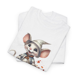 T-shirt Halloween avec Souris Sorcière – Pour Homme et Femme