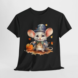 Tee shirt Halloween avec Souris Sorcière – Pour Homme et Femme T shirt