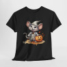 T-shirt Halloween avec Souris Sorcière – Pour Homme et Femme