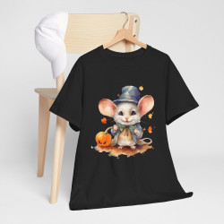 Tee shirt Halloween avec Souris Sorcière – Pour Homme et Femme T shirt