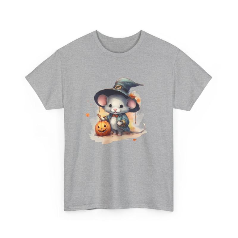 T-shirt Halloween Souris Sorcière – Pour Homme et Femme idée cadeau
