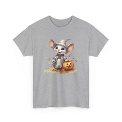 T-shirt Halloween avec Souris Sorcière – Pour Homme et Femme