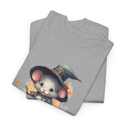 T-shirt Halloween Souris Sorcière – Pour Homme et Femme idée cadeau