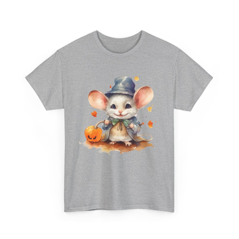 Tee shirt Halloween avec Souris Sorcière – Pour Homme et Femme T shirt