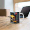 Mug Design Requin - Mug Fun Thème Requin - Cadeau Parfait pour les Amoureux des Requins