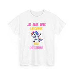 T shirt Femme Je Suis une Licorne Qui Déchire – Licorne qui Dab